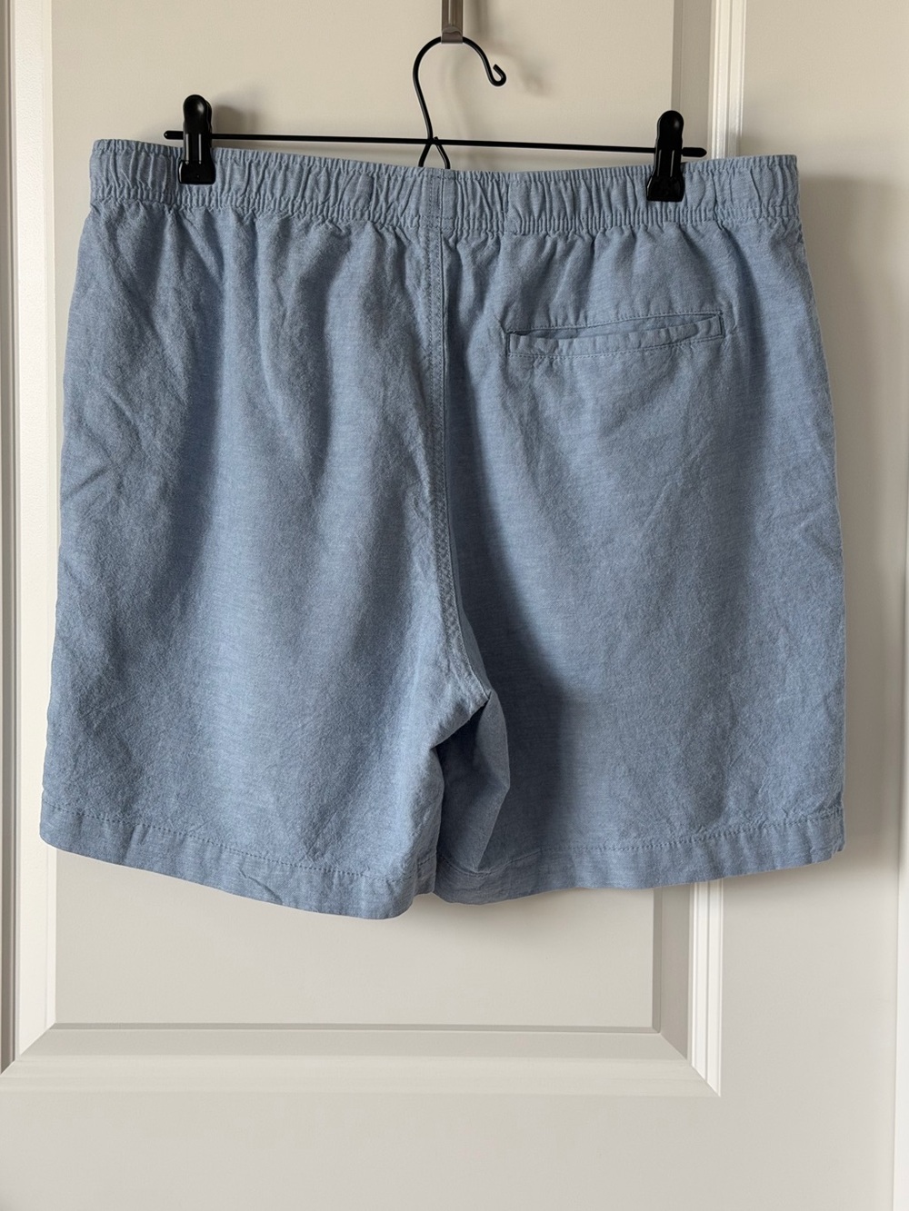 Old Navy Men’s Light Blue Linen-Blend Jogger Shorts - L - Picture 4 of 13